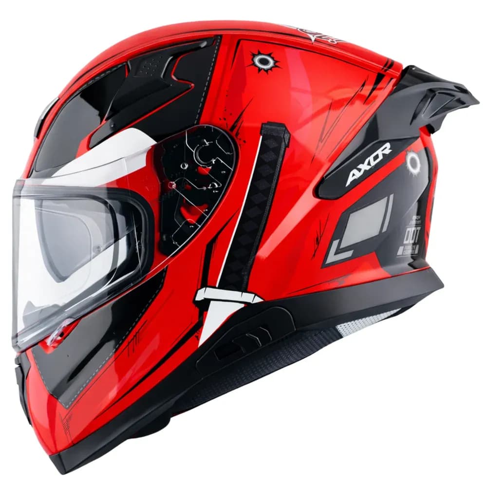 Apex Marvel Deadpool Helmet red